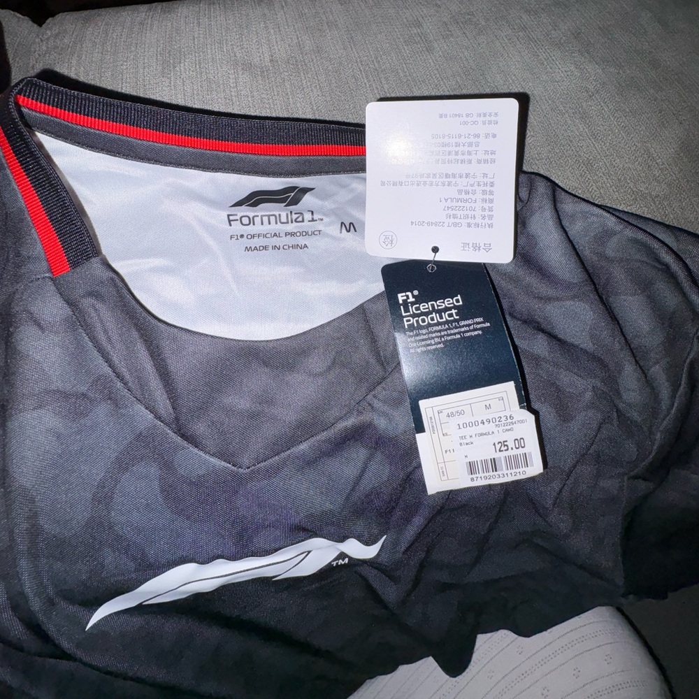 Official F1 black and red shirt #F1 #Racing #brandnew - Picture 2 of 4